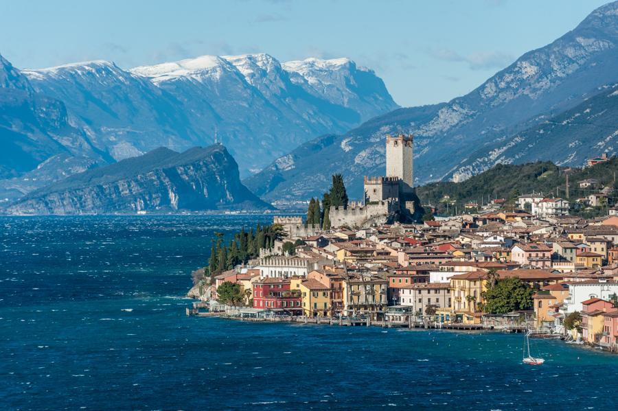 Villa casa caberlon Malcesine Exterior foto