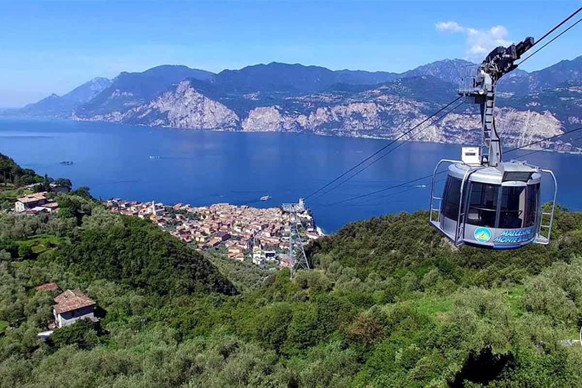 Villa casa caberlon Malcesine Exterior foto