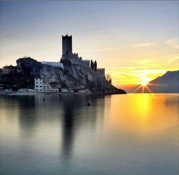 Villa casa caberlon Malcesine Exterior foto